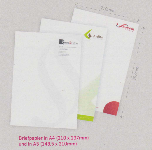 Katalogbild Briefpapier